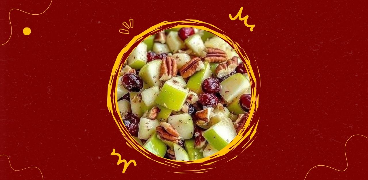 Fresh Apple, Pear, Cranberry & Pecan Salad Recipe