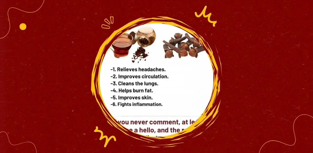 Clove Tea made From Dried Cloves Recipe