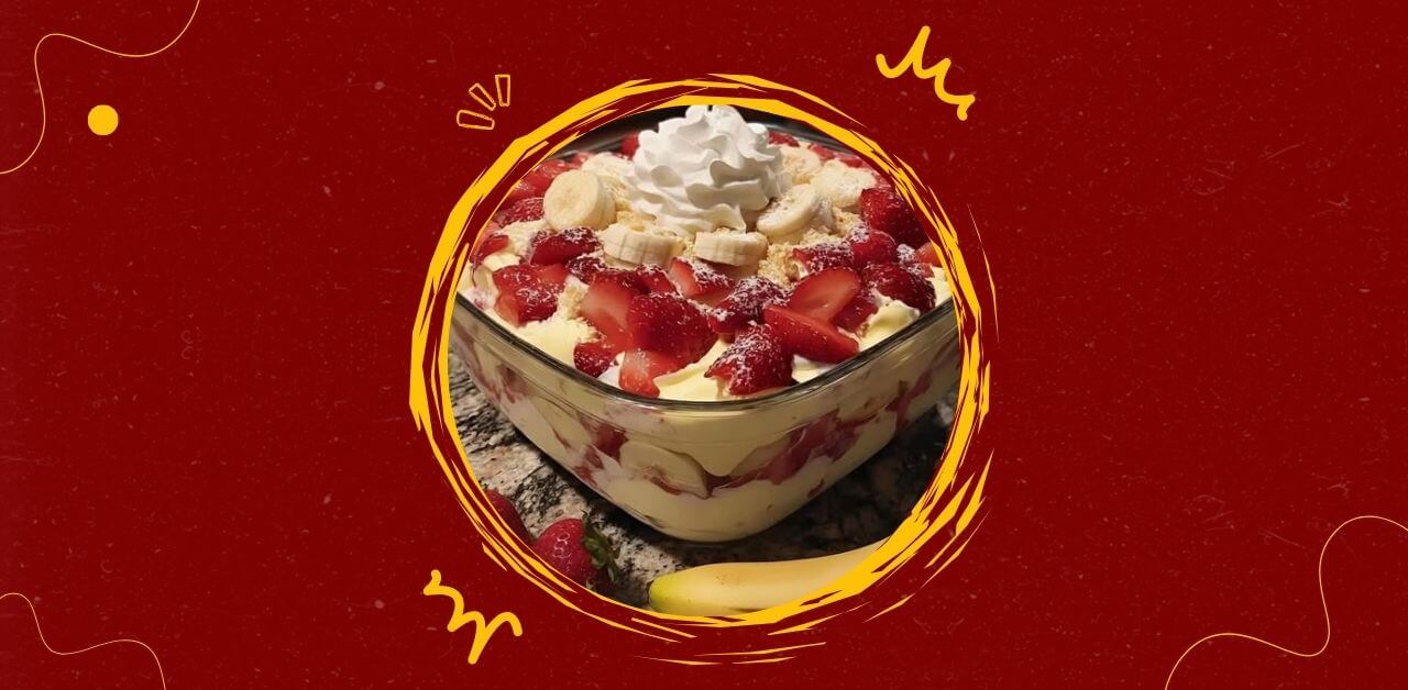 Strawberry Banana Pudding Trifle Recipe