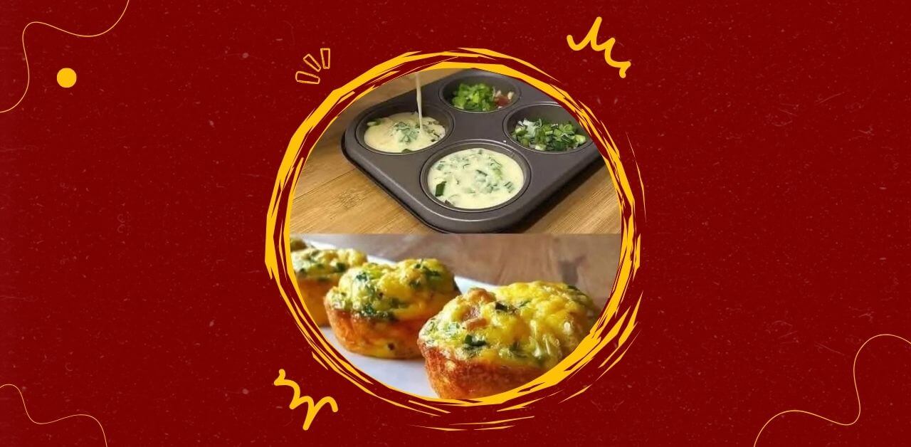 Cheesy Vegetable Egg Muffins