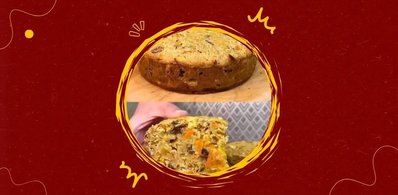 Moist Carrot Raisin Nut Cake Recipe