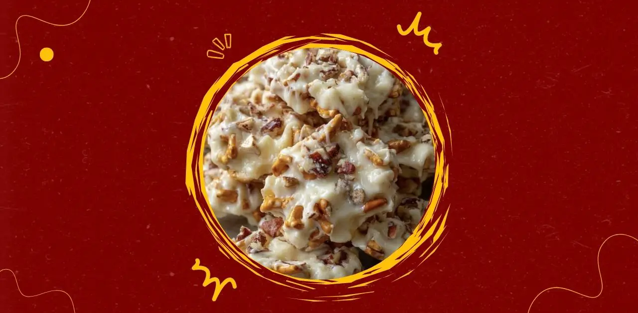 White Chocolate Pretzel Pecan Clusters Recipe