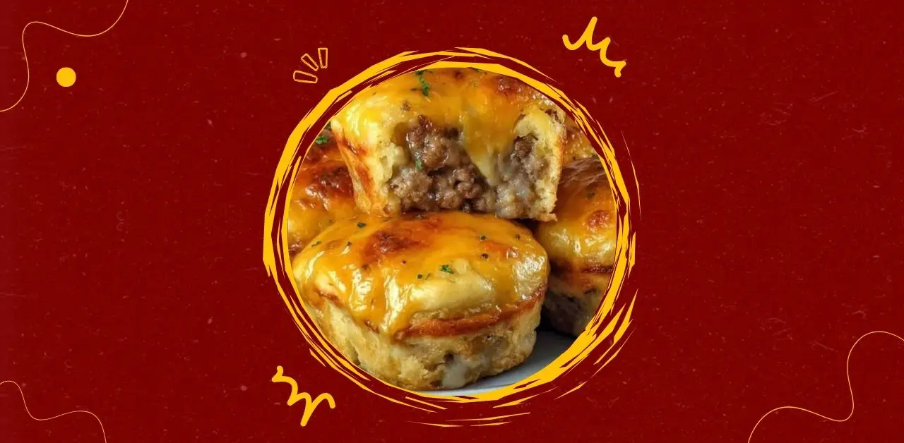 Savory Meat and Cheese Biscuit Cups Recipe