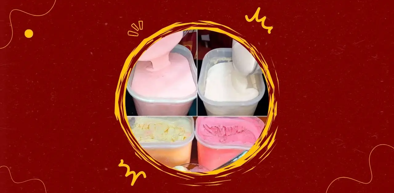 Homemade Swirled Ice Cream Recipe