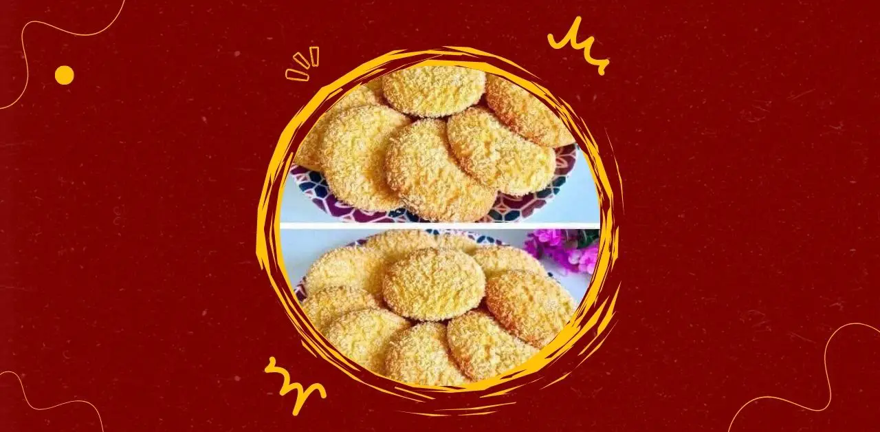Golden Coconut Cookies Recipe