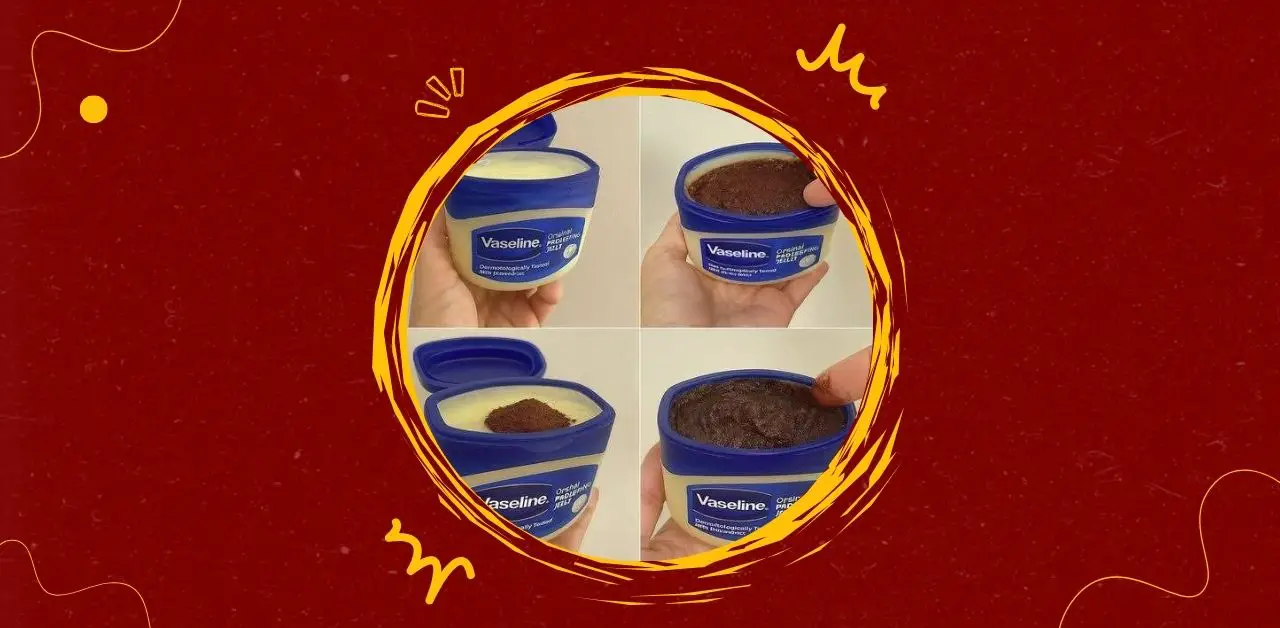 Coffee and Petroleum Jelly Exfoliating Scrub Remedy