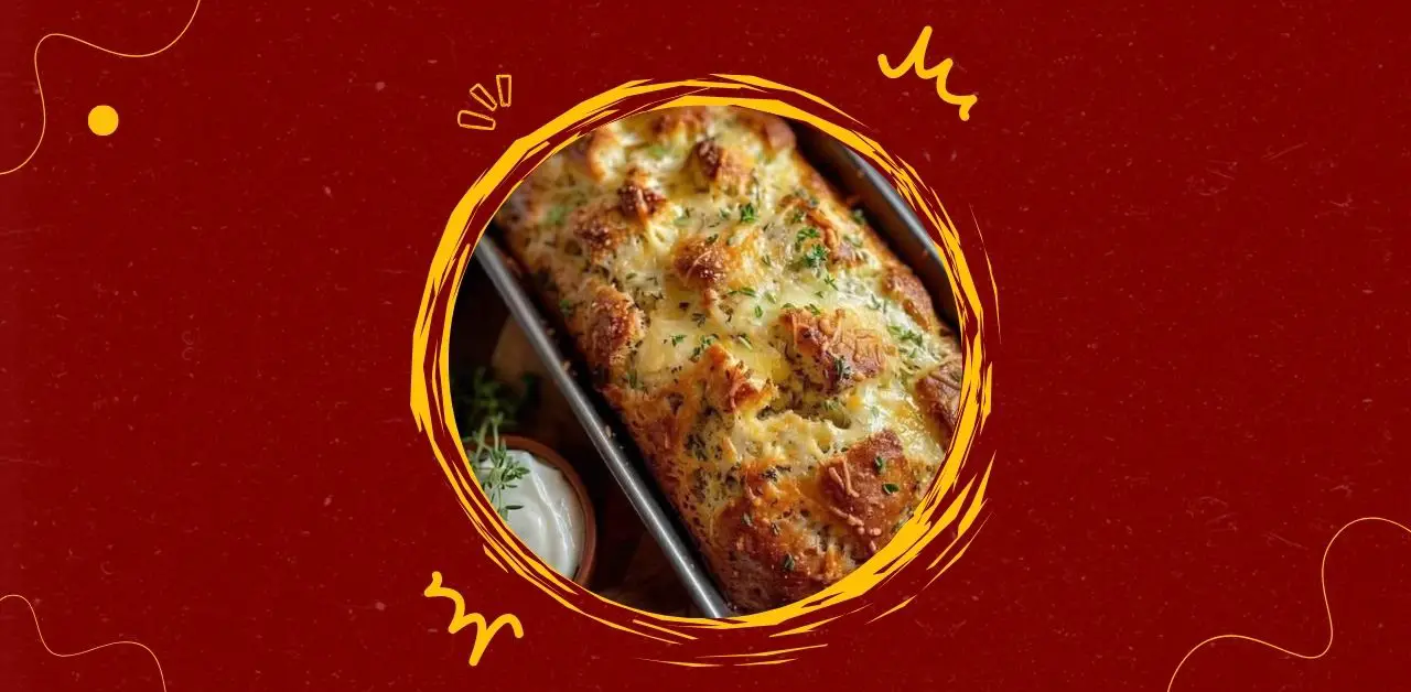 Rustic Cheesy Herb Pull-Apart Bread Recipe