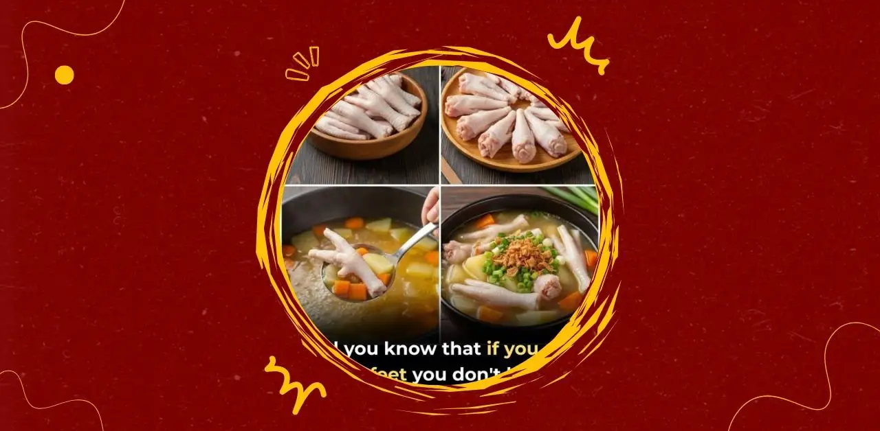 Hearty Chicken Feet Soup Recipe