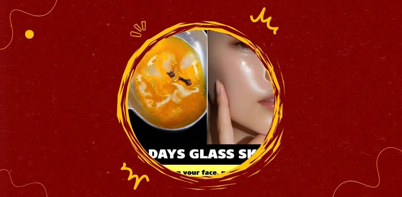Glass Skin Remedy with Turmeric, Clove, and Aloe