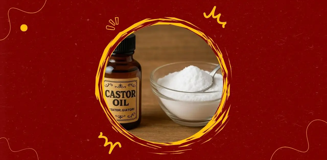 Castor Oil & Natural Powder Skin Remedy