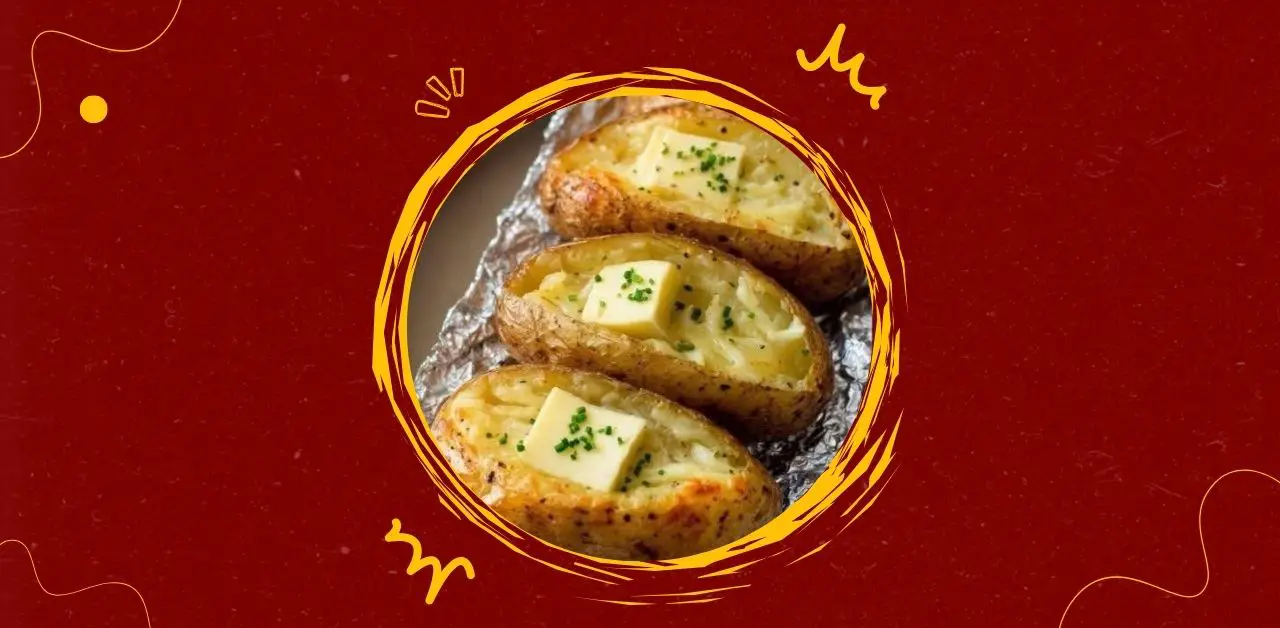Cheesy Baked Potatoes with Chives Recipe