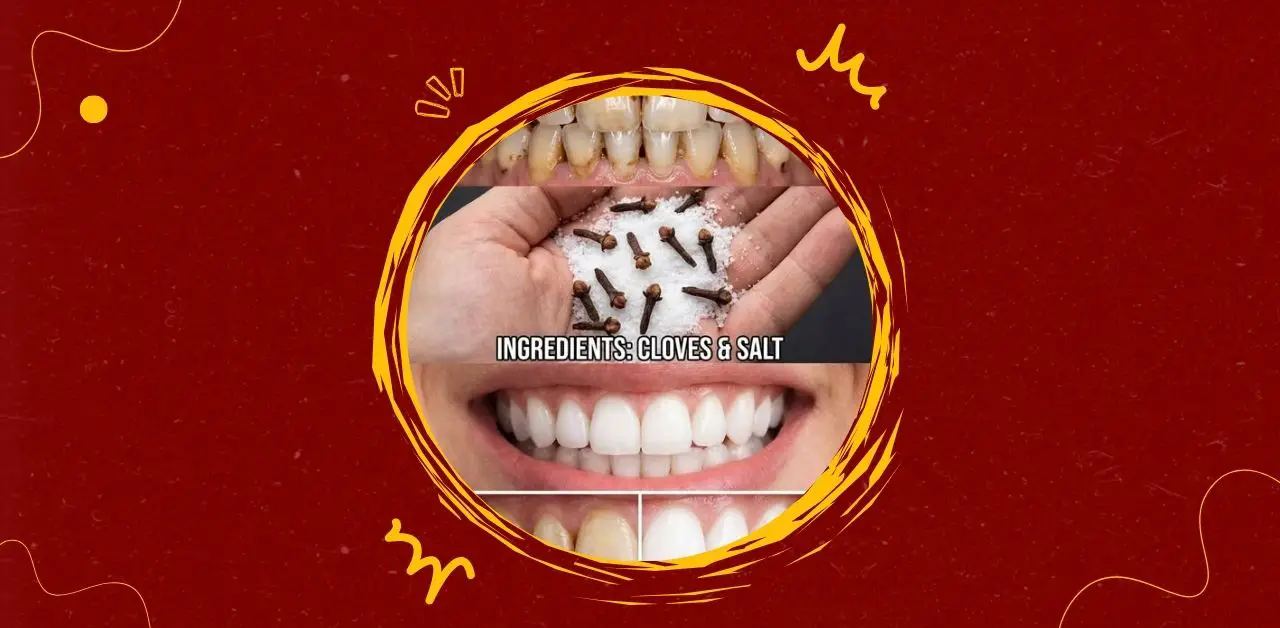 Natural Clove and Salt Teeth Whitening Remedy