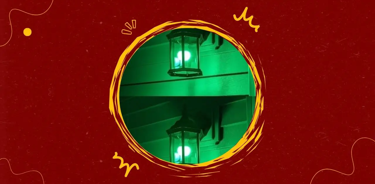 The Symbolism of a Green Porch Light