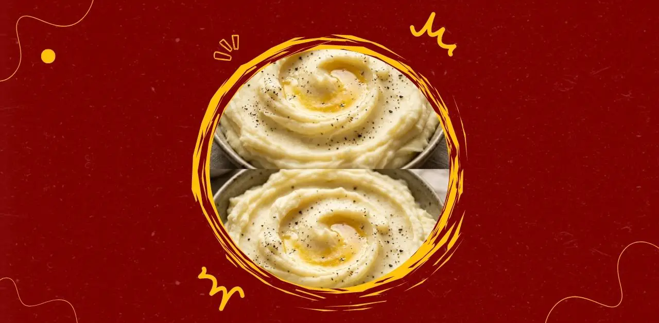 Classic Creamy Mashed Potatoes with Butter Swirl Recipe