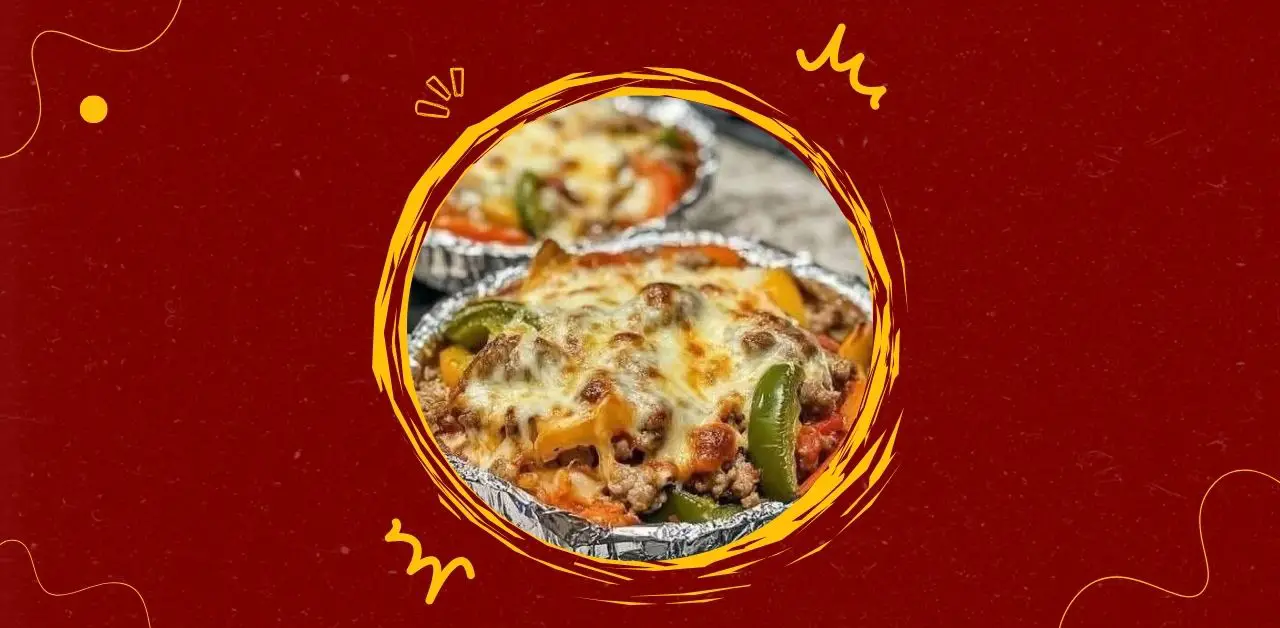 Cheesy Beef and Bell Pepper Casserole Recipe
