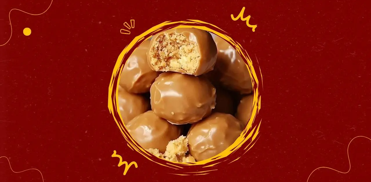 Caramel Cookie Crumble Balls Recipe