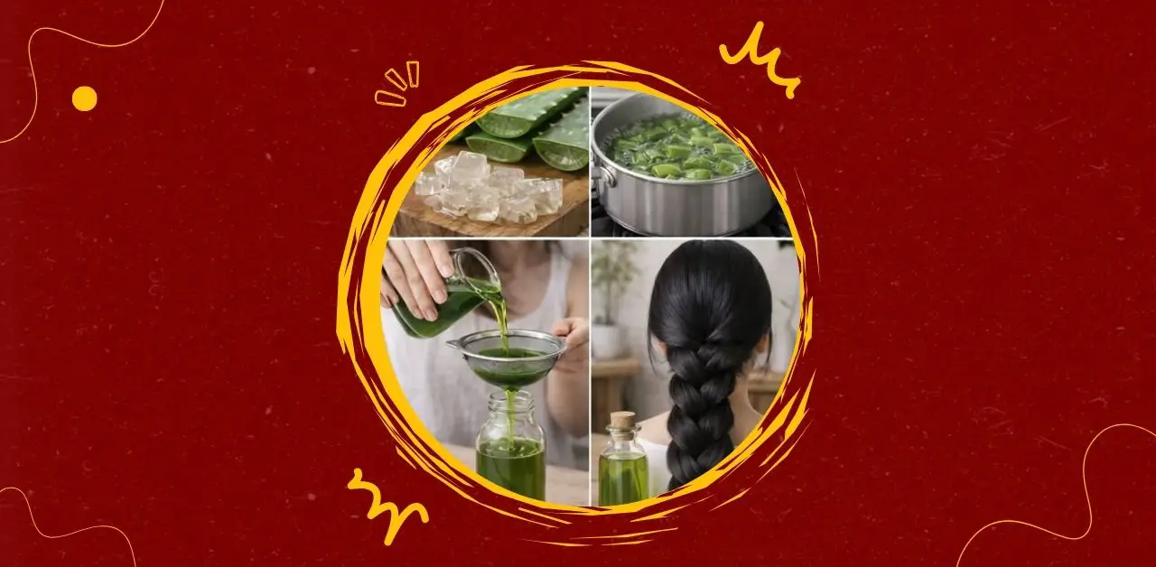 Homemade Aloe Vera Hair Juice Recipe