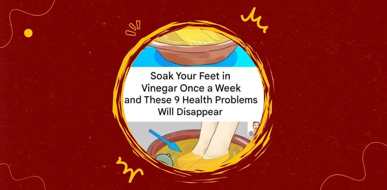 Vinegar Foot Soak Natural Remedy