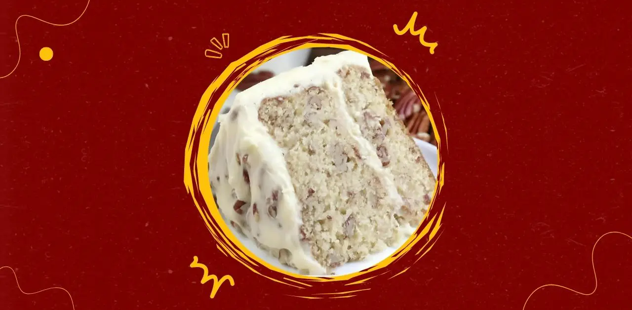 Pecan Layer Cake with Creamy Frosting Recipe