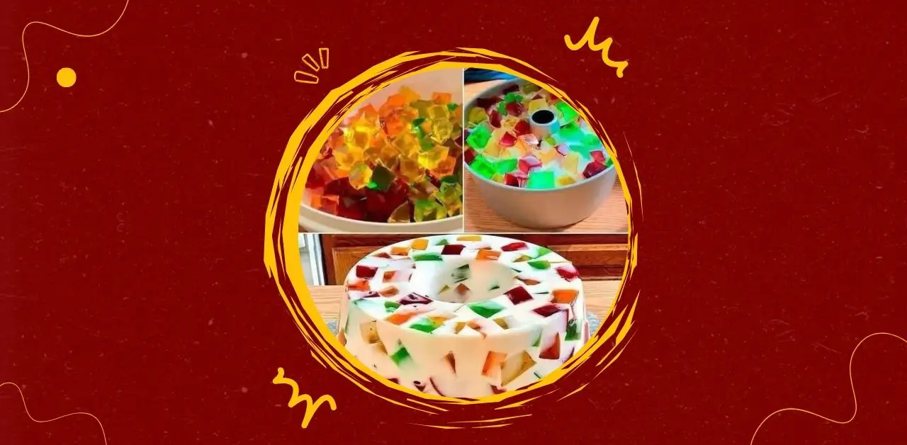 Stained Glass Gelatin Dessert Recipe