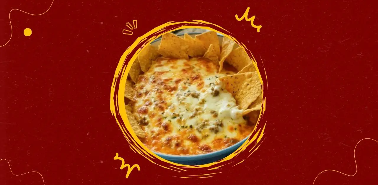 Cheesy Beef and Tortilla Chip Dip Recipe