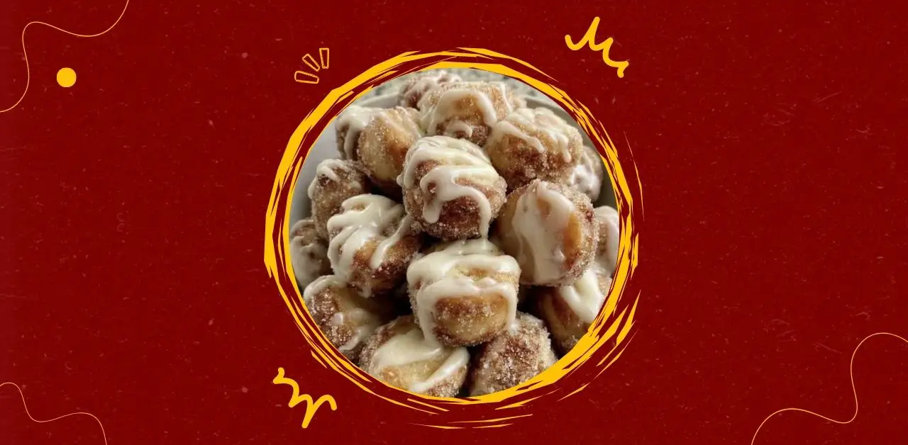 Glazed Cinnamon Sugar Donut Holes Recipe