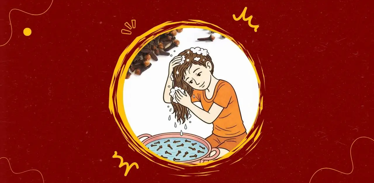 Clove-Infused Hair Rinse Remedy