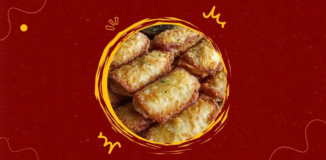 Crispy Fried Cheese and Herb Rolls Recipe