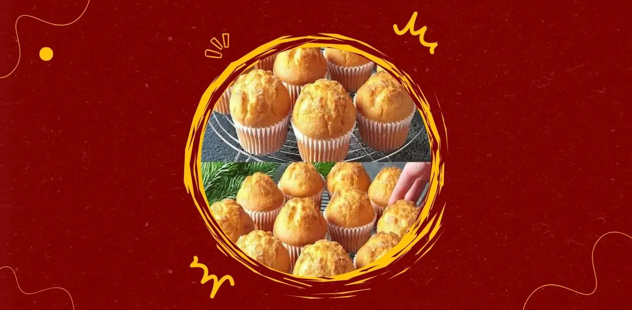 Classic Golden Vanilla Bakery-Style Muffins Recipe