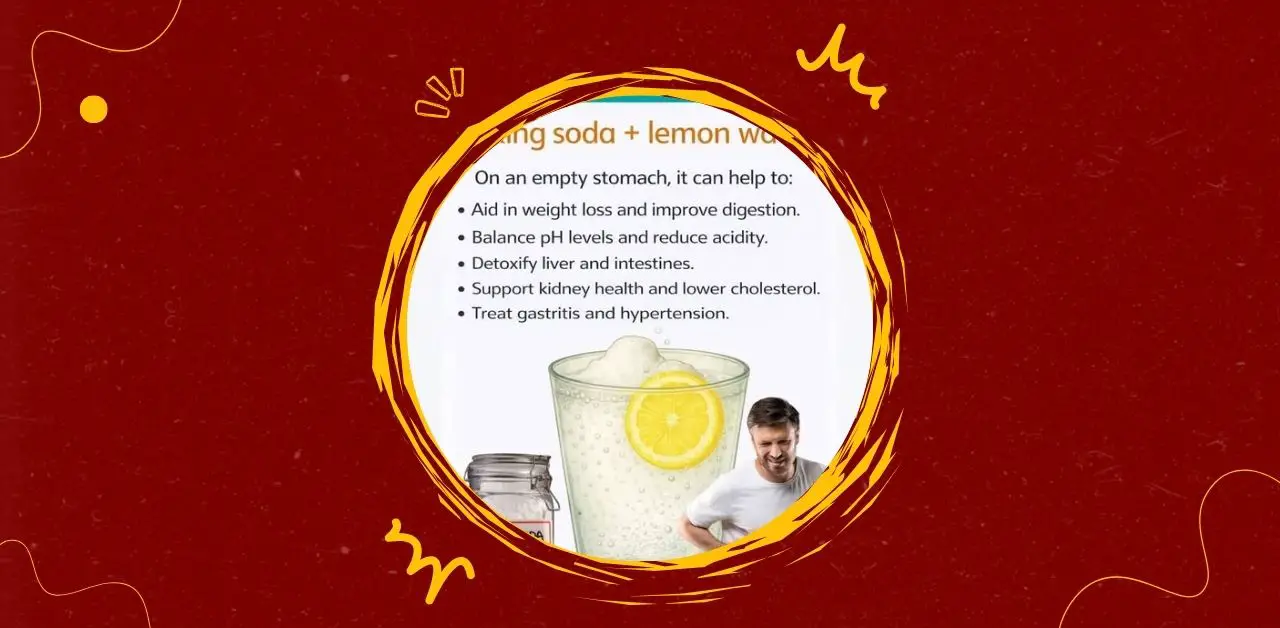 Baking Soda and Lemon Morning Elixir Recipe