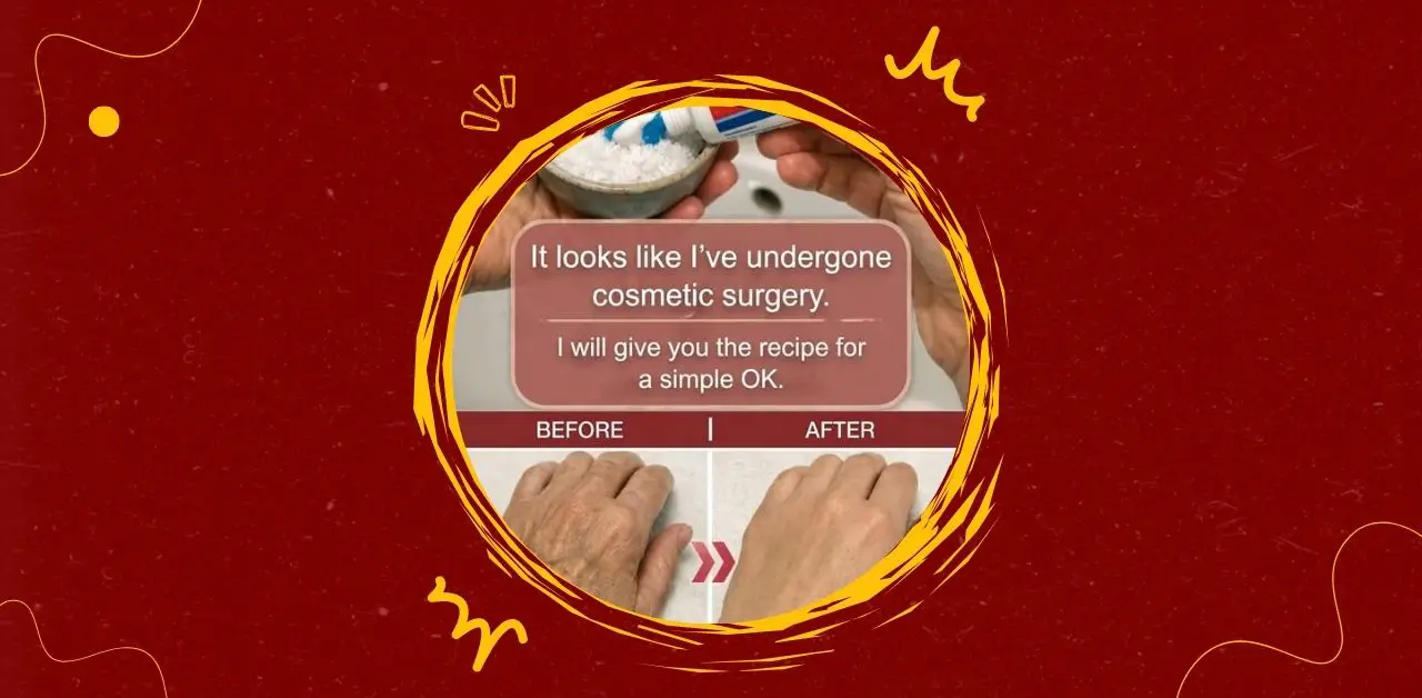 Salt and Toothpaste Hand Renewal Scrub Remedy