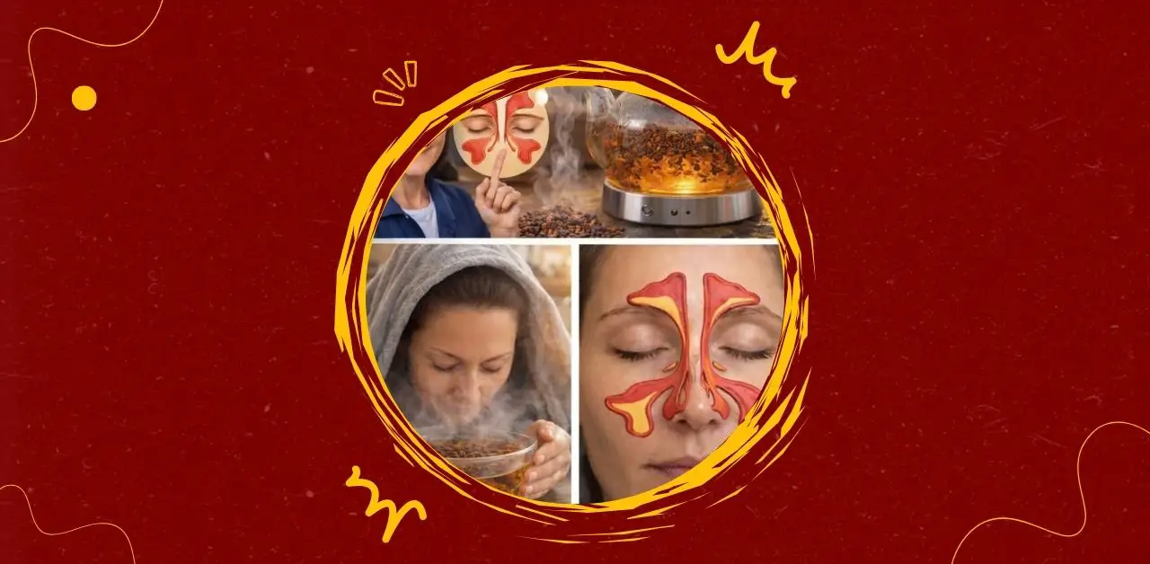 Clove Steam Inhalation for Sinus Relief Recipe