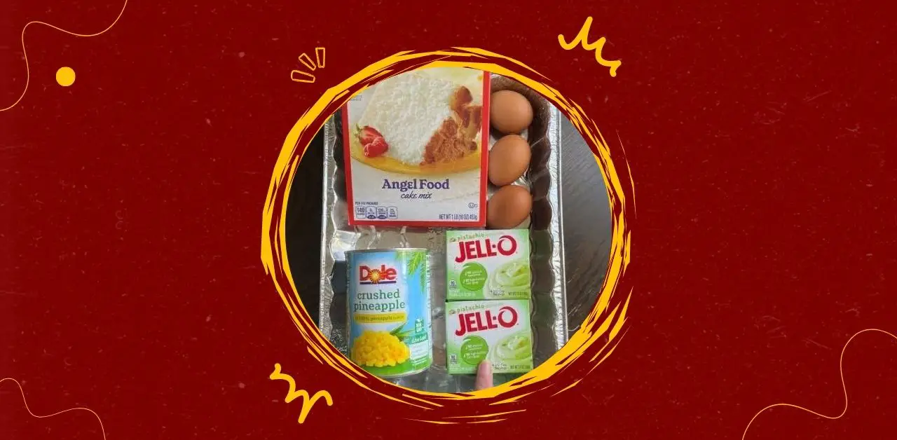 Pistachio Pineapple Angel Dream Cake