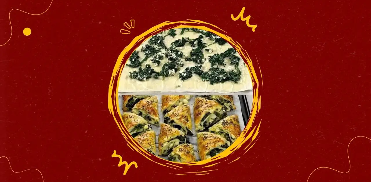 Spinach and Cheese Puff Pastries