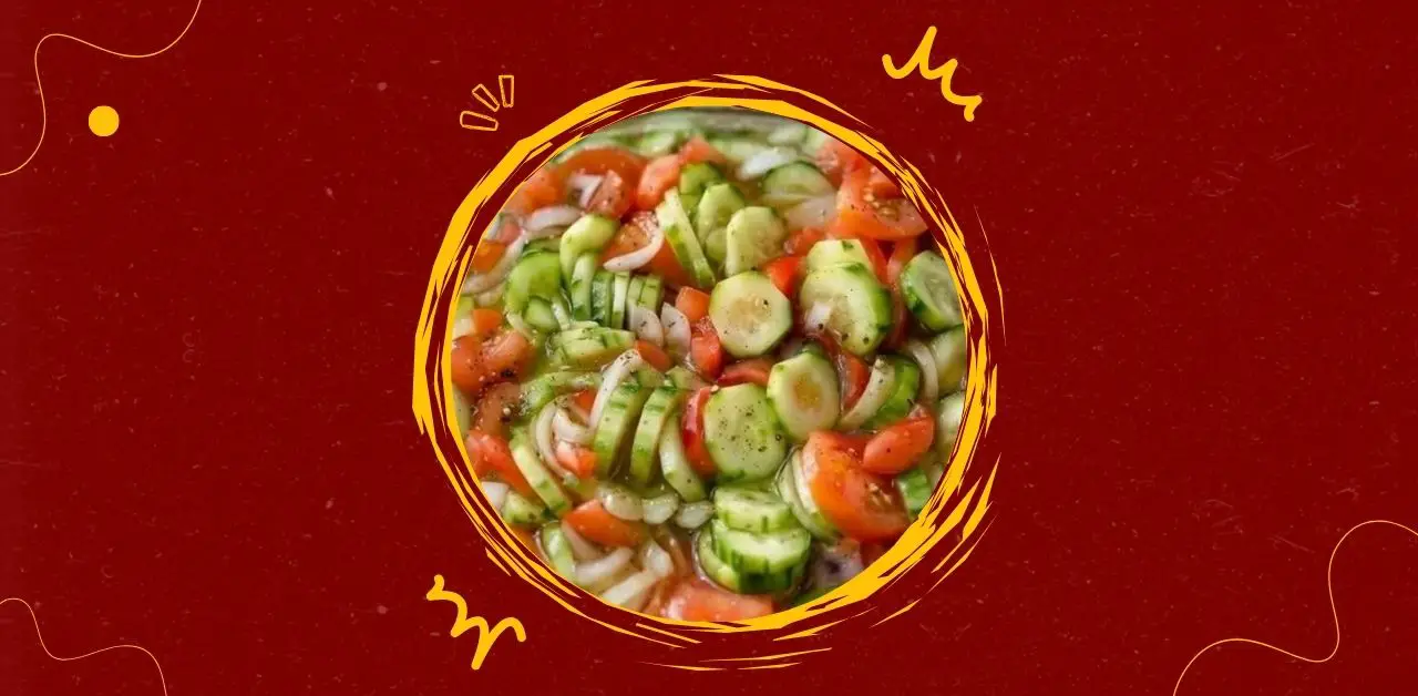 Cucumber, Tomato, and Onion Salad Recipe