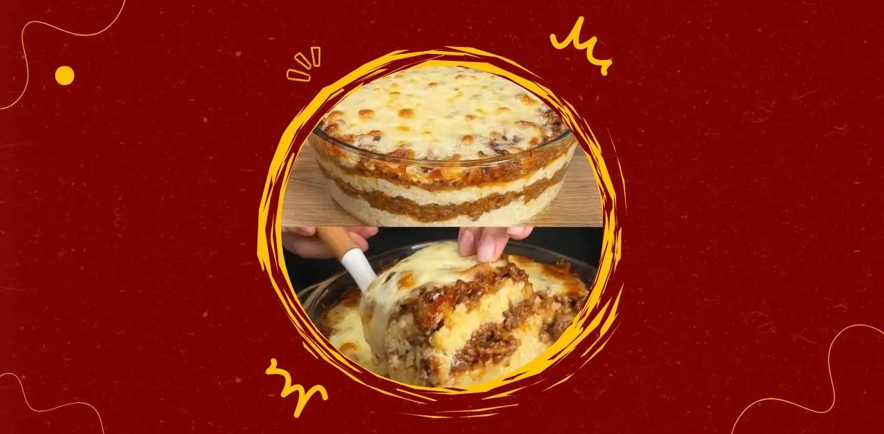 Layered Potato, Meat, and Cheese Casserole Recipe