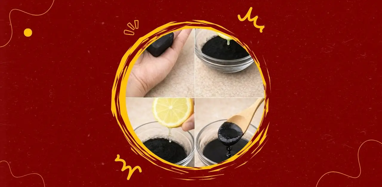 Charcoal Lemon Detox Paste Recipe