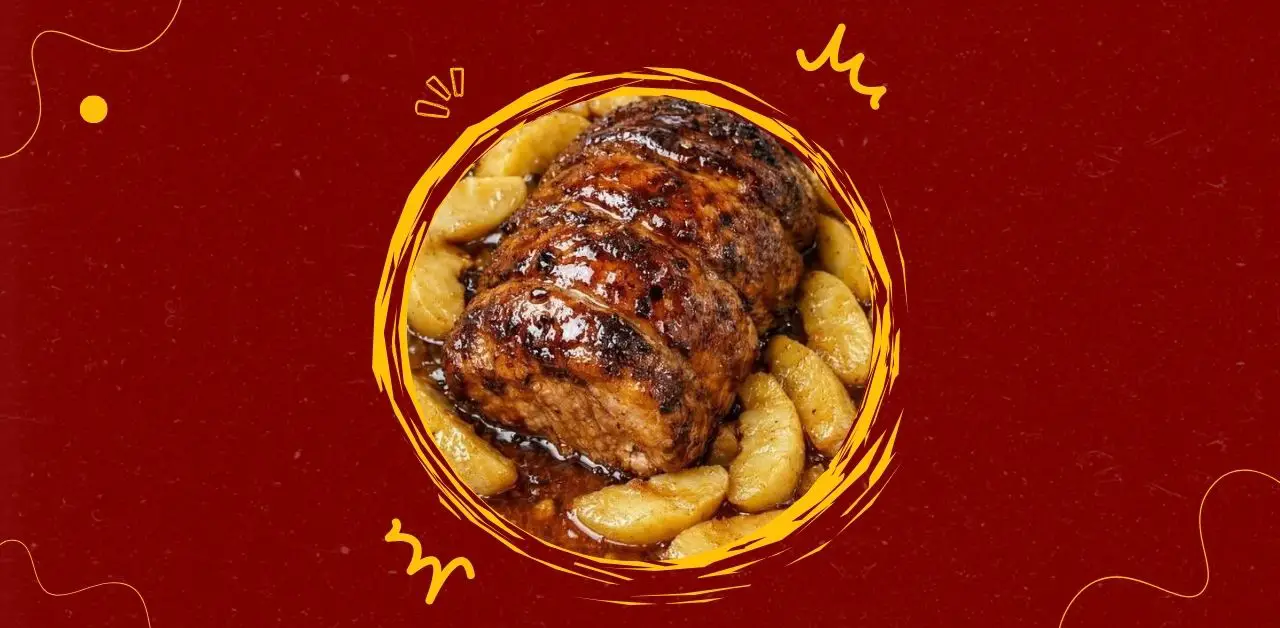 Four-Ingredient Juicy Pork Roast with Apples