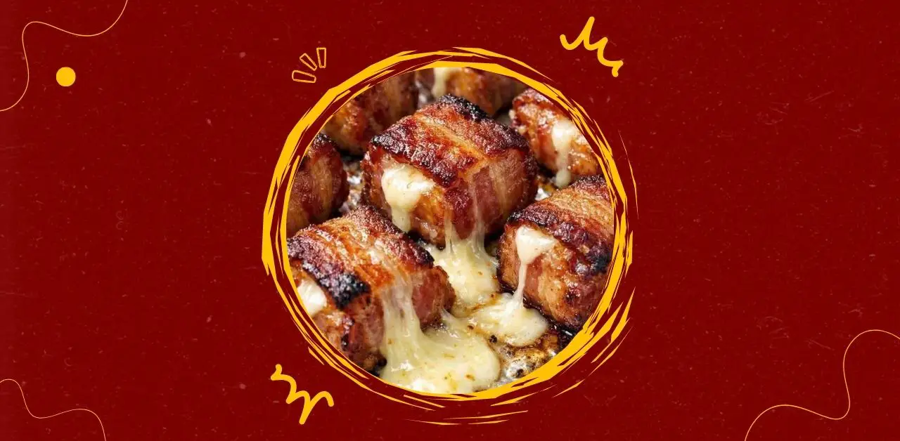Bacon‑Wrapped Cheese Bites
