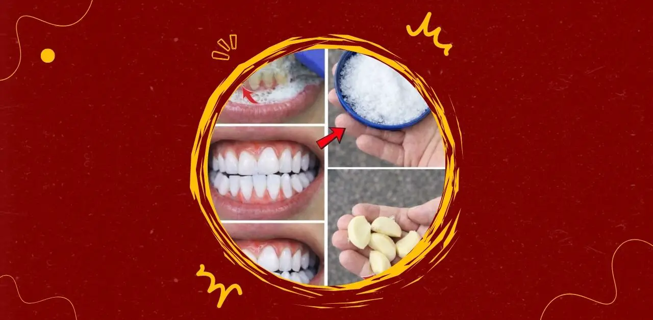 Natural Salt and Garlic Teeth Brightening Paste Recipe