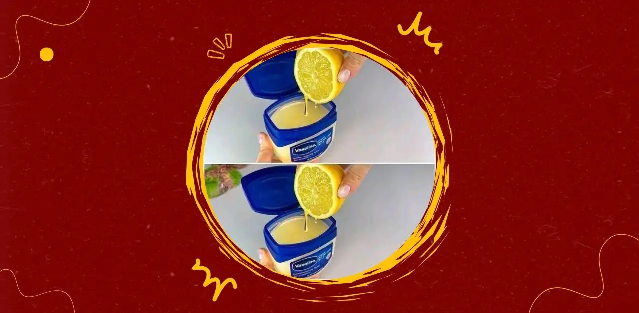 Natural Lemon Vaseline Skin Balm Remedy