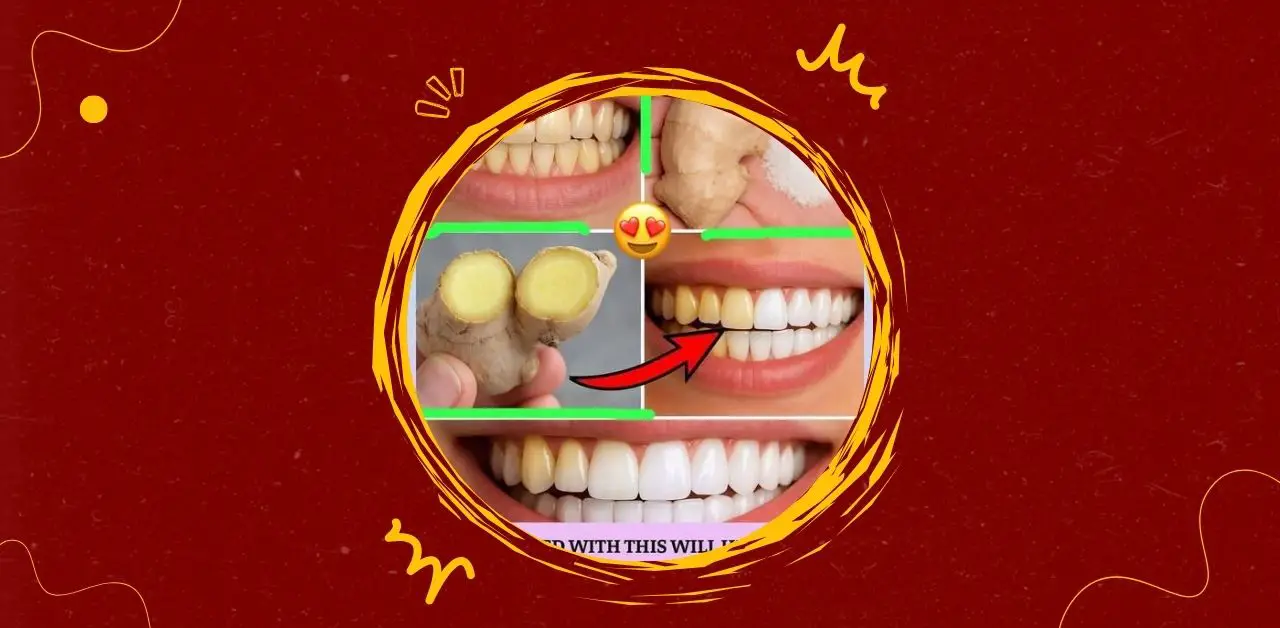 Ginger and Salt Teeth Whitening Paste Remedy