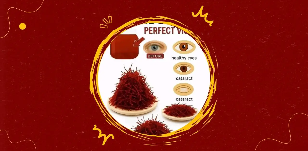 Natural Saffron Vision Tonic Drink Recipe