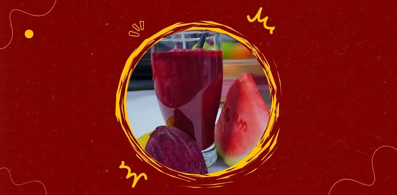 Beetroot Banana & Watermelon Smoothie Recipe