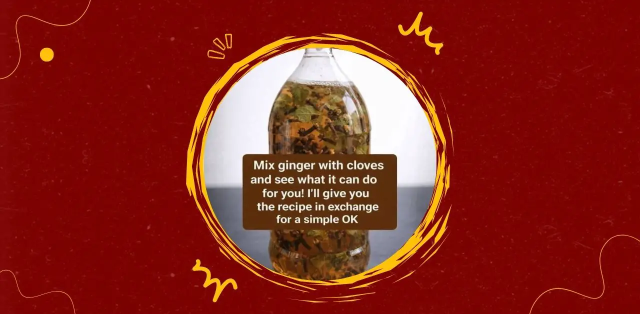 Natural Ginger Clove Infusion Recipe