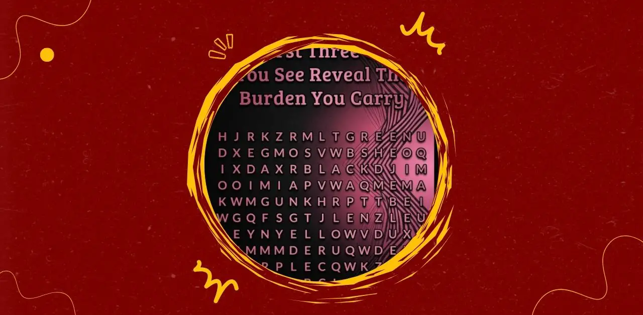 The Colors You See First What They Reveal About Inner Burdens