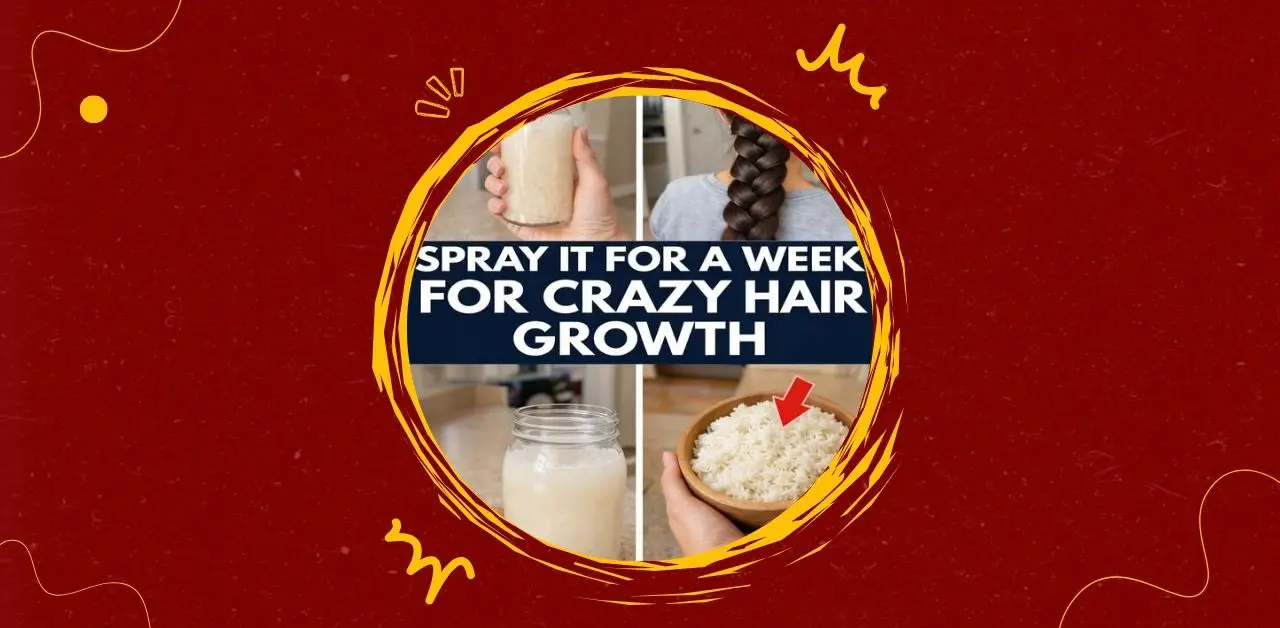 Rice Water Hair Growth Spray Recipe