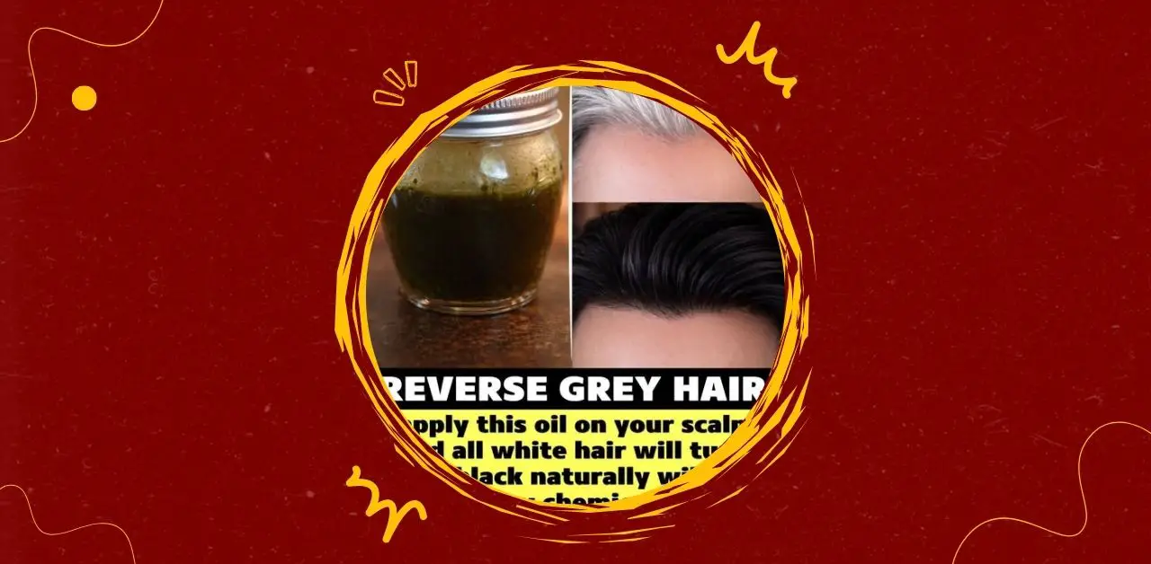 Natural Hair Nourishing Oil for Grey Hair Recipe