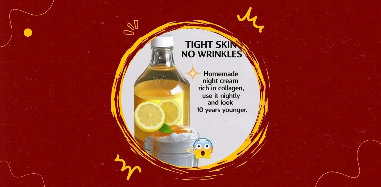 Homemade Collagen Night Cream Remedy